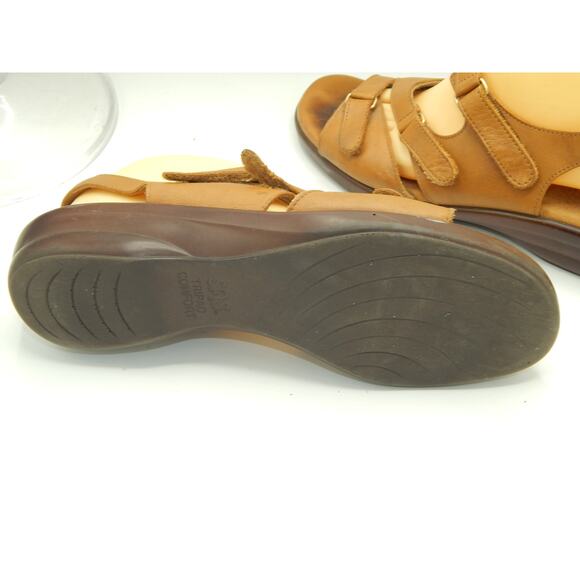SAS Tabby Sandals Shoes Womens Leather strapy Adjustable Comfort beach 10M - Picture 4 of 6